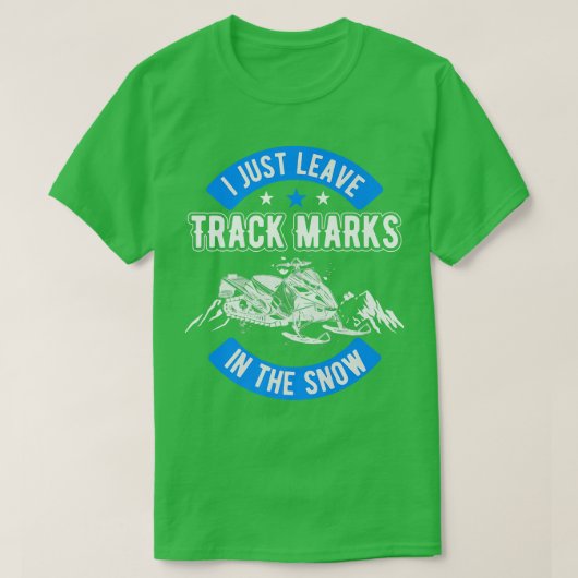 Snowmobiling Snowmobile Riding Snow Lover T-Shirt (Design vorne)