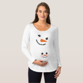Snowmommy and Baby von Leslie Harlow T-Shirt (Vorne ganz)