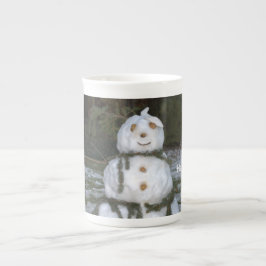 Snownan Dressed Up Knochen China Tasse