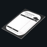 Snowpflügen Snow Plough Business Receiver Rechnung Notizblock<br><div class="desc">Dieses individuell bedruckte Empfangsbeleg-Pad oder Rechnungsformular ist perfekt für Ihr Schneefoblogangeschäft. Es verfügt über ein berufliches Schwarz-Weiß-Farbschema mit einer Abbildung eines Lieferwagen-LKW mit einem Pflug. Verwenden Sie die Vorlagenfelder, um dieses Pad mit Ihrem Geschäftsnamen, Ihrer Adresse und Telefonnummer sowie allen weiteren Informationen, die Sie am Ende des Pads angeben möchten,...</div>