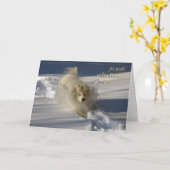 Snowplow Birthday Card Karte (Gelbe Blume)