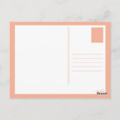 Snowruz Mubarak Goldfisch Postkarte (Rückseite)