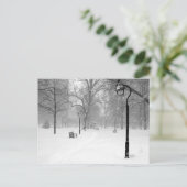 Snowscape II, Philadelphia Postkarte (Stehend Vorderseite)