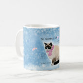 Snowshoe-Katzen-Tasse Kaffeetasse (Vorderseite Links)