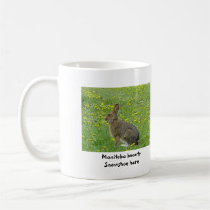 Snowshoehase verehrt Löwenzahn Kaffeetasse