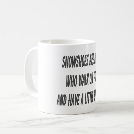 Snowshoekatzenzitat durch Lou Kaffeetasse (Vorderseite Links)