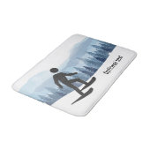 Snowshootdesign Badematte (Schrägansicht)