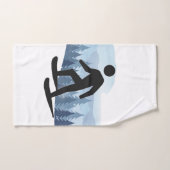 Snowshootdesign Badhandtuch Set (Handtuch)