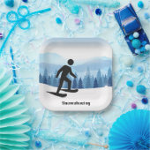 Snowshootdesign Pappteller (Party)