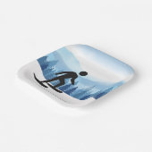 Snowshootdesign Pappteller (Gewinkelt)