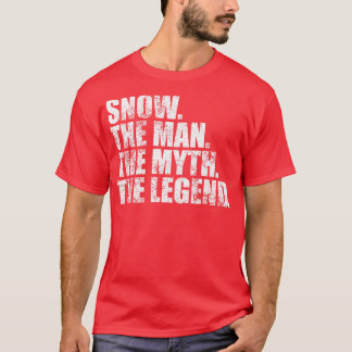 SnowSnow Familienname Snow Nachname Snow Snow Nach T-Shirt