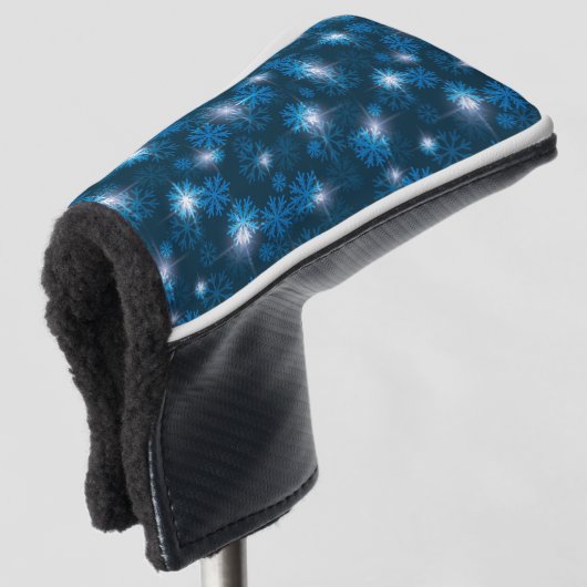 Snowstorm Midnight Blue Club Head Cover Golf Headcover (3/4 Vorderseite)