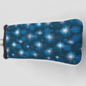 Snowstorm Midnight Blue Club Head Cover Golf Headcover (Vorderseite)