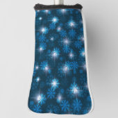 Snowstorm Midnight Blue Club Head Cover Golf Headcover (Rotieren 90)