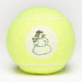 Snowwoman Penn Tennisbälle (Vorderseite)