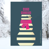 Snowwoman Snowman ihm ihre Weihnachten