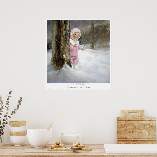 Snowy Adventure Poster (Küche)