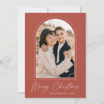 Snowy Arch Rust Frohe Weihnachts-Foto