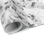 Snowy-Bäume im Poconos Geschenkpapier (Rolleneckpunkt)