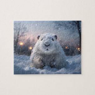 Snowy Beaver Puzzle