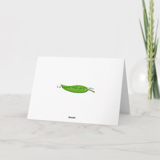 Snowy Bench Weihnachtskarte Feiertagskarte (Rückseite)