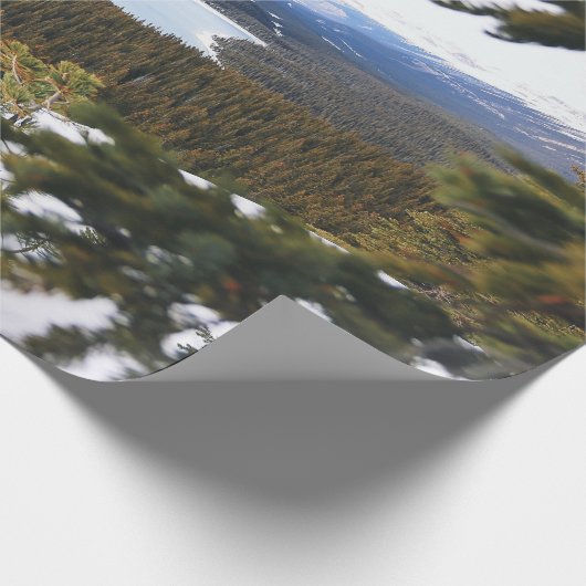 Snowy-Berg Geschenkpapier (Ecke)