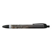 Snowy Black Night Forest Regular Pen Kugelschreiber (Oberseite)