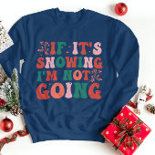 Snowy Bliss: Winter Cold Sweatshirt