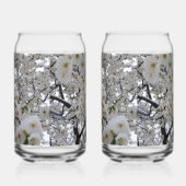 Snowy Blossom Drinkware Set Dosenglas (Rechts)