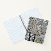 Snowy Blossom Spiral Notebook Notizblock (Innenseite)
