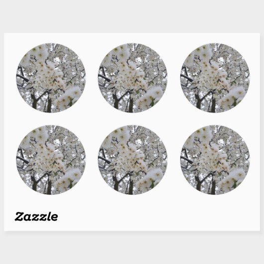 Snowy Blossom Sticker (Blatt)