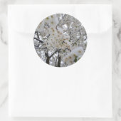 Snowy Blossom Sticker (Tasche)