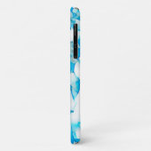 Snowy Blue Trees Case-Mate iPhone Hülle (Hinten/Links)