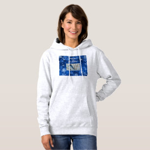 Snowy Bluebird Notecard Hoodie