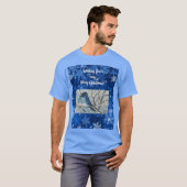 Snowy Bluebird Notecard T-Shirt (Vorne ganz)