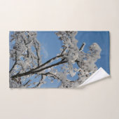 Snowy Branches #1 #winter #wall #art Badhandtuch Set (Handtuch)