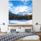 Snowy Brenta Dolomiten - Alpen Leinwanddruck (Insitu (Schlafzimmer))