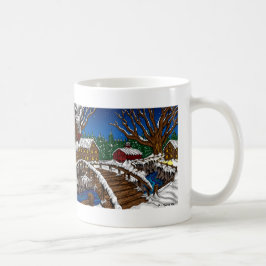 Snowy Bridge 11 oz Classic Tasse