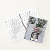 Snowy Bushes Foto Oma's Holiday Recipe Buch (Innenseite)