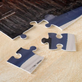 SNOWY CABIN SCENE JIGSAW PUZZLE (Seite)