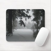 Snowy Campus Mousepad (Mit Mouse)