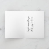 Snowy Cascades Feiertagskarte (Innenseite)