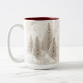 SNOWY CHRISTMAS BÄUME CHRISTMAS TASSE (Links)