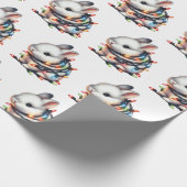 Snowy Christmas Critters Geschenkpapier (Ecke)