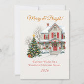 Snowy Christmas scene (Vorderseite)