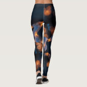 Snowy Christmas Star Night Leggings (Rückseite)