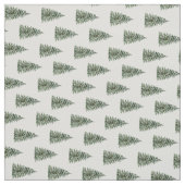 Snowy Christmas Tree Pattern Stoff (Muster)