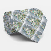 SNOWY CHRISTMAS TREM KRAWATTE (Gerollt)