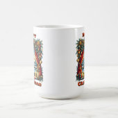 Snowy Christmas Window Charm Kaffeetasse (Mittel)