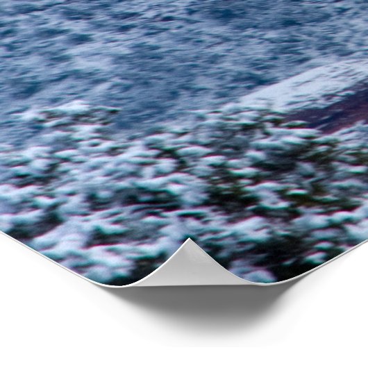 Snowy Coffee Pot Rock 2736 Poster (Ecke)